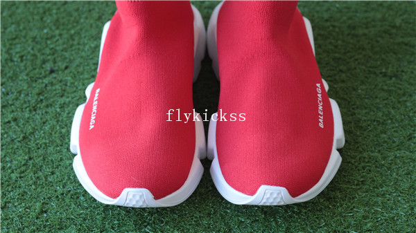 Balenciaga Speed Trainer Sock Race Runners Red